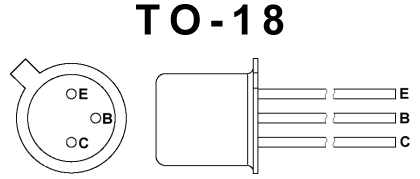 TO-18 transistor package