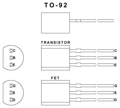 TO-92 transistor package
